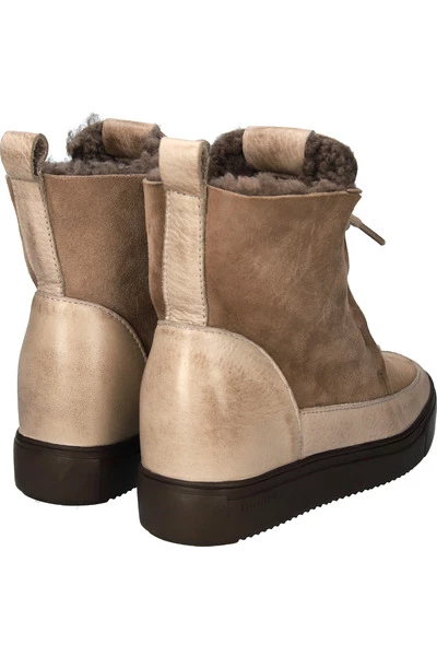 Blackstone Veterschoenen KALLIK - YL56 - HIGH-TOP Beige 4 Blackstone Veterschoenen KALLIK - YL56 - HIGH-TOP Beige - Afbeelding 4