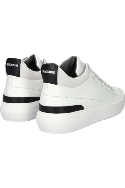 Blackstone Sneakers TREVOR - YG21 WHITE - MID-SNEAKER White 1 Blackstone Sneakers TREVOR - YG21 WHITE - MID-SNEAKER White