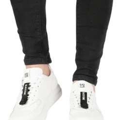 Blackstone Sneakers VG46 WHITE - SNEAKER LOW White -Blackstone Winkel a22d7b78f8e7b27337a17e2e888b40ea