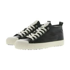 Blackstone Sneakers VL62 BLACK - MID-TOP SNEAKER Black 9 Blackstone Sneakers VL62 BLACK - MID-TOP SNEAKER Black -Blackstone Winkel a503573e1377e2b398c67821fb143bb8