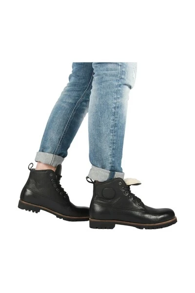 Blackstone Nette Schoenen SG31 BLACK - LACE UP BOOT - FUR Black 1 Blackstone Nette Schoenen SG31 BLACK - LACE UP BOOT - FUR Black