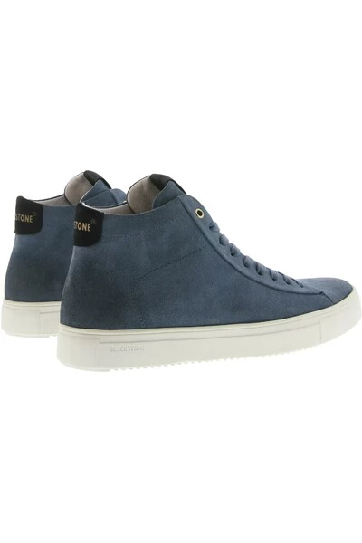 Blackstone Sneakers VG07 JEANS - MID-TOP SNEAKER Blue 3 Blackstone Sneakers VG07 JEANS - MID-TOP SNEAKER Blue - Afbeelding 3