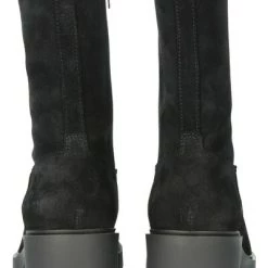 Blackstone Enkellaarsjes WL37 BLACK - SUEDE WOMENS BOOT Black