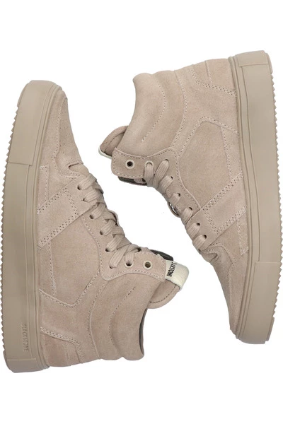 Blackstone Sneakers KEYLA - YL51 WEATHERED TEAK - HIGH SNEAKER Beige 4 Blackstone Sneakers KEYLA - YL51 WEATHERED TEAK - HIGH SNEAKER Beige - Afbeelding 4