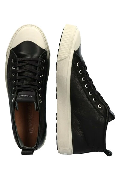Blackstone Sneakers WG63 BLACK - MID SNEAKER Black 3 Blackstone Sneakers WG63 BLACK - MID SNEAKER Black - Afbeelding 3