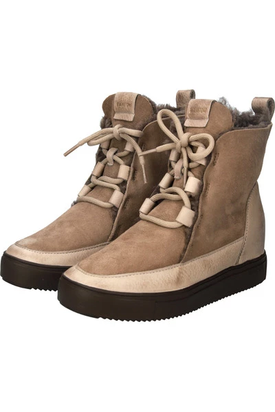 Blackstone Veterschoenen KALLIK - YL56 - HIGH-TOP Beige 2 Blackstone Veterschoenen KALLIK - YL56 - HIGH-TOP Beige - Afbeelding 2