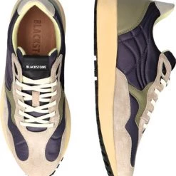 Blackstone XG82 CHARCOAL ART - FASHION RUNNER SNEAKERS Green -Blackstone Winkel ad6095ece1f5ee8bcbe511cdfd431ecc