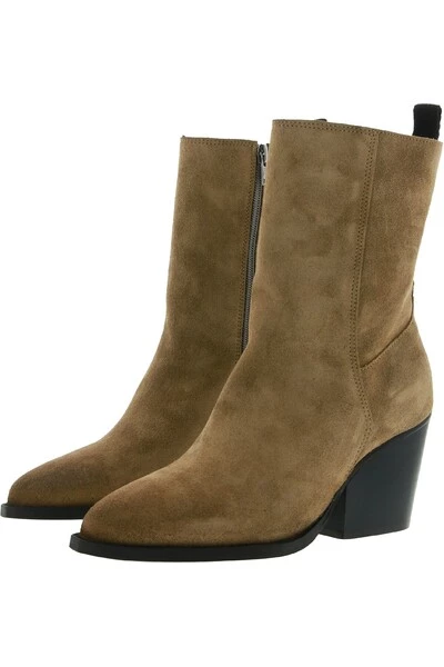 Blackstone Enkellaarsjes WL45 DARK SAND - WOMEN BOOT Beige 2 Blackstone Enkellaarsjes WL45 DARK SAND - WOMEN BOOT Beige - Afbeelding 2
