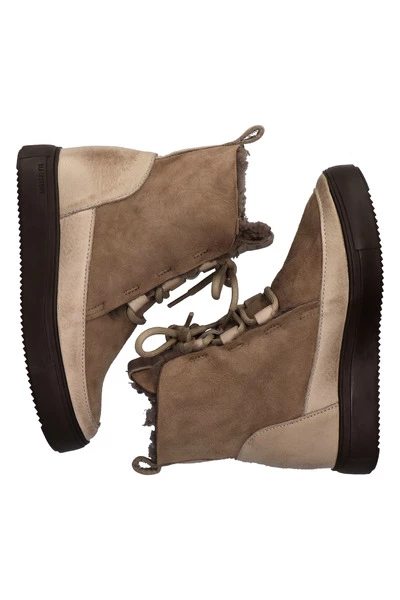 Blackstone Veterschoenen KALLIK - YL56 - HIGH-TOP Beige 3 Blackstone Veterschoenen KALLIK - YL56 - HIGH-TOP Beige - Afbeelding 3