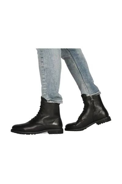 Blackstone Nette Schoenen SG49 BLACK - LACE UP BOOT - FUR Black 3 Blackstone Nette Schoenen SG49 BLACK - LACE UP BOOT - FUR Black - Afbeelding 3