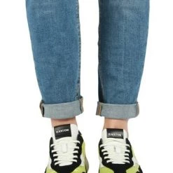 Blackstone Sneakers XW61 SUNNY LIME - FASHION RUNNER Yellow -Blackstone Winkel b8598ff34017f5c1259ef8a4d8d60b37