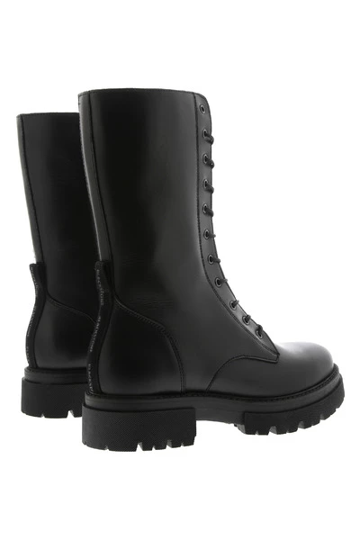 Blackstone Veterschoenen WL35 BLACK - HIGH LACE UP BOOT Black 1 Blackstone Veterschoenen WL35 BLACK - HIGH LACE UP BOOT Black