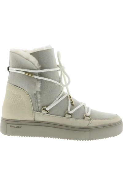 Blackstone Snowboots UL87 ALMOND MILK - HIGH-TOP - FUR Beige 5 Blackstone Snowboots UL87 ALMOND MILK - HIGH-TOP - FUR Beige - Afbeelding 5