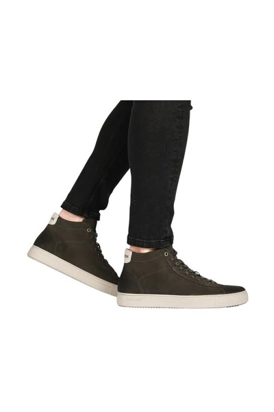 Blackstone Sneakers VG07 DARK OLIVE - MID-TOP SNEAKER Green 6 Blackstone Sneakers VG07 DARK OLIVE - MID-TOP SNEAKER Green - Afbeelding 6