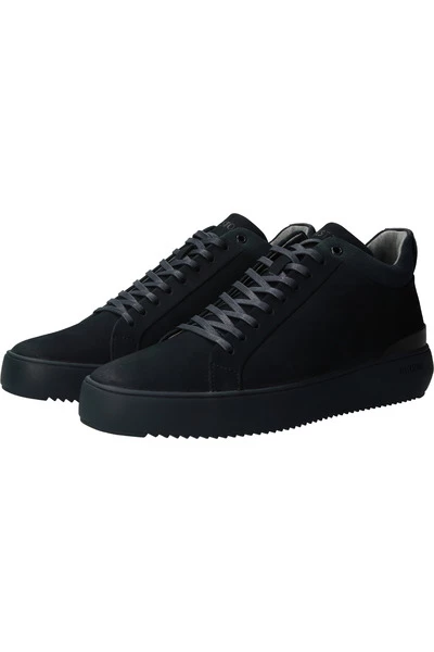 Blackstone Sneakers TREVOR - YG23 NAVY - MID-SNEAKER Blue 2 Blackstone Sneakers TREVOR - YG23 NAVY - MID-SNEAKER Blue - Afbeelding 2