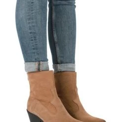 Blackstone Enkellaarsjes WL47 DARK SAND - SUEDE BOOTS Brown -Blackstone Winkel c23574b3a566aee18f6d76ed84055288