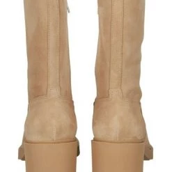 Blackstone Enkellaarsjes Heeled Boots Beige
