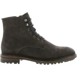Blackstone Nette Schoenen UG20 OBSIDIAN GREY - HIGH TOP SUEDE BOOTS Gray -Blackstone Winkel c401222a785552bb3743280dbf294b83
