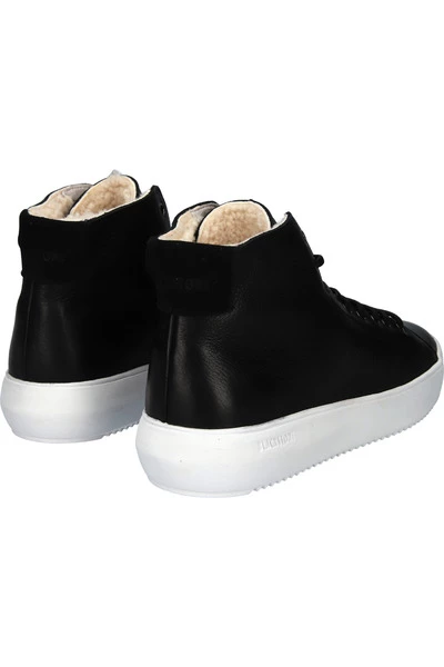 Blackstone DYLAN - YG09 - HIGH SNEAKERS - FUR Black 2 Blackstone DYLAN - YG09 - HIGH SNEAKERS - FUR Black - Afbeelding 2
