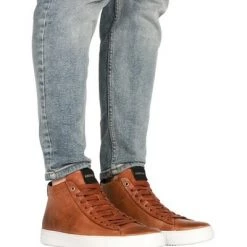 Blackstone Sneakers VG06 CUOIO - MID-TOP SNEAKER Brown 11 Blackstone Sneakers VG06 CUOIO - MID-TOP SNEAKER Brown -Blackstone Winkel c78ffef21302d7c720fab4a3223ebf0f