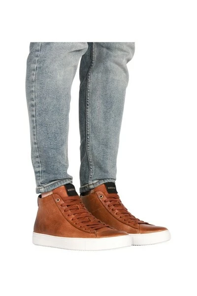 Blackstone Sneakers VG06 CUOIO - MID-TOP SNEAKER Brown 6 Blackstone Sneakers VG06 CUOIO - MID-TOP SNEAKER Brown - Afbeelding 6