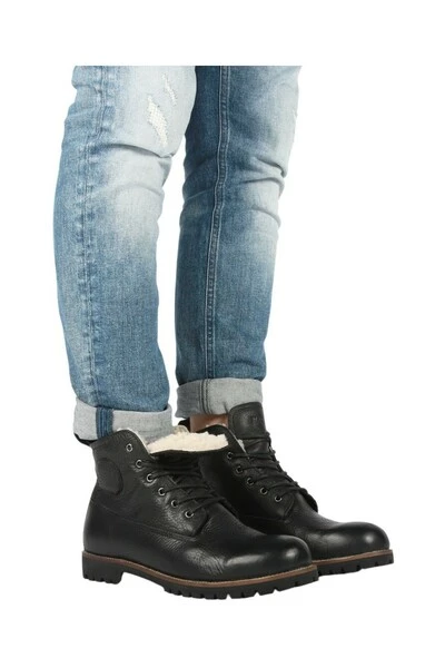 Blackstone Nette Schoenen SG31 BLACK - LACE UP BOOT - FUR Black 4 Blackstone Nette Schoenen SG31 BLACK - LACE UP BOOT - FUR Black - Afbeelding 4