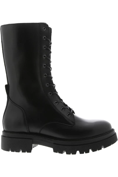 Blackstone Veterschoenen WL35 BLACK - HIGH LACE UP BOOT Black 4 Blackstone Veterschoenen WL35 BLACK - HIGH LACE UP BOOT Black - Afbeelding 4