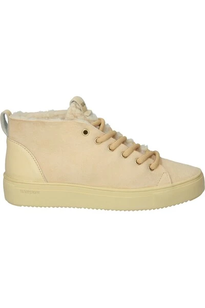Blackstone Sneakers YUKA - QL48 - MID SNEAKER Yellow 1 Blackstone Sneakers YUKA - QL48 - MID SNEAKER Yellow