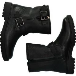 Blackstone Enkellaarsjes WL01 BLACK - WOMENS BOOT - FUR Black 10 Blackstone Enkellaarsjes WL01 BLACK - WOMENS BOOT - FUR Black -Blackstone Winkel d54a54205385bc9f396e481acbdf6f5a