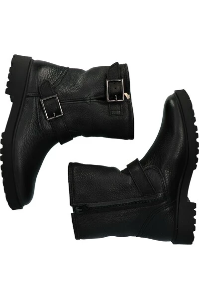Blackstone Enkellaarsjes WL01 BLACK - WOMENS BOOT - FUR Black 5 Blackstone Enkellaarsjes WL01 BLACK - WOMENS BOOT - FUR Black - Afbeelding 5