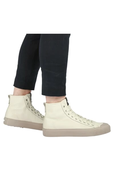 Blackstone Sneakers XG78 OFF WHITE - HIGH SNEAKER Beige 3 Blackstone Sneakers XG78 OFF WHITE - HIGH SNEAKER Beige - Afbeelding 3