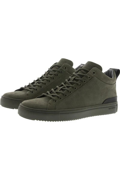 Blackstone SG19 - MID-TOP SNEAKERS Green 2 Blackstone SG19 - MID-TOP SNEAKERS Green - Afbeelding 2