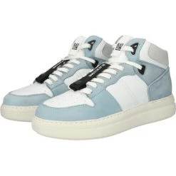 Blackstone Sneakers XL28 WHITE LIGHT BLUE - HIGH-TOP SNEAKER White 10 Blackstone Sneakers XL28 WHITE LIGHT BLUE - HIGH-TOP SNEAKER White -Blackstone Winkel e1d05f23b23b1e53a858858ebafd3356