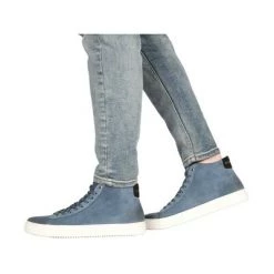 Blackstone Sneakers VG07 JEANS - MID-TOP SNEAKER Blue 9 Blackstone Sneakers VG07 JEANS - MID-TOP SNEAKER Blue -Blackstone Winkel e33520e6d32e636ff1847a9216f53a42