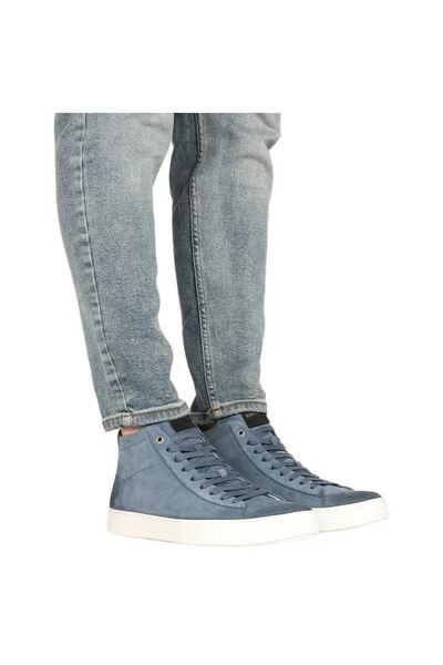 Blackstone Sneakers VG07 JEANS - MID-TOP SNEAKER Blue 5 Blackstone Sneakers VG07 JEANS - MID-TOP SNEAKER Blue - Afbeelding 5