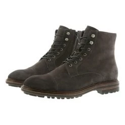 Blackstone Nette Schoenen UG20 OBSIDIAN GREY - HIGH TOP SUEDE BOOTS Gray -Blackstone Winkel e4fff98a610393ad94f2c958b13ccc6f