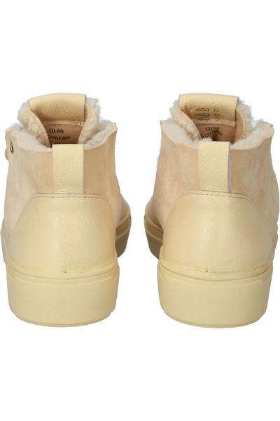 Blackstone Sneakers YUKA - QL48 - MID SNEAKER Yellow 3 Blackstone Sneakers YUKA - QL48 - MID SNEAKER Yellow - Afbeelding 3