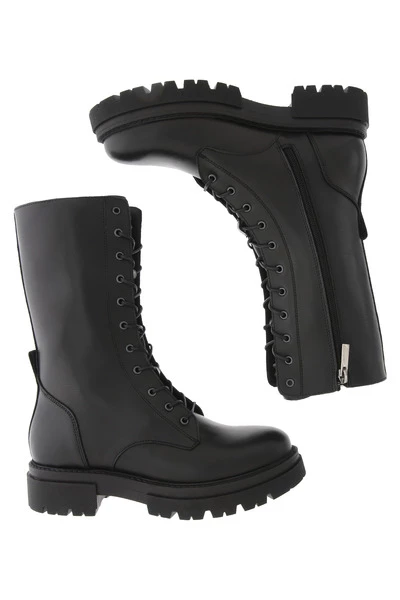 Blackstone Veterschoenen WL35 BLACK - HIGH LACE UP BOOT Black 2 Blackstone Veterschoenen WL35 BLACK - HIGH LACE UP BOOT Black - Afbeelding 2