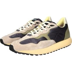 Blackstone XG82 CHARCOAL ART - FASHION RUNNER SNEAKERS Green -Blackstone Winkel e82ecdcb42acb3fe90aafcdf524bf507