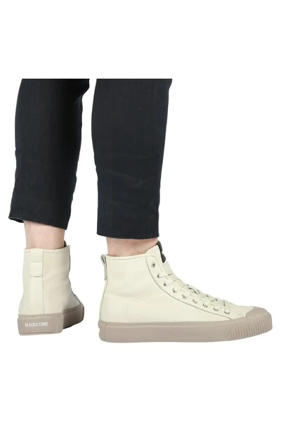 Blackstone Sneakers XG78 OFF WHITE - HIGH SNEAKER Beige 2 Blackstone Sneakers XG78 OFF WHITE - HIGH SNEAKER Beige - Afbeelding 2