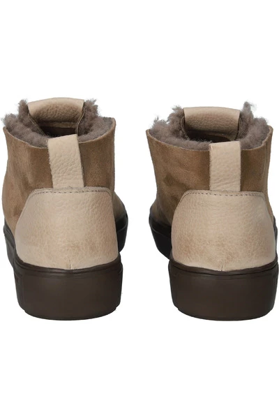 Blackstone Sneakers QL48 FOSSIL - MID SNEAKER - FUR Brown 6 Blackstone Sneakers QL48 FOSSIL - MID SNEAKER - FUR Brown - Afbeelding 6