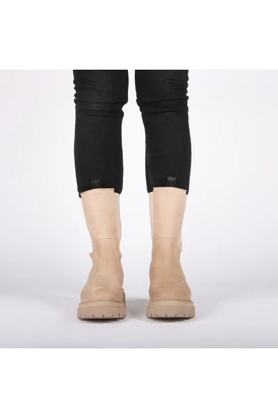 Chelseaboots Dameslaarzen Blackstone UL93 Chelsea Beige 5 Chelseaboots Dameslaarzen Blackstone UL93 Chelsea Beige - Afbeelding 5