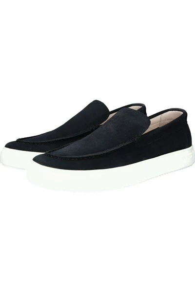 Blackstone Instappers & Slip Ons XG98 ART - LOAFERS Blue 3 Blackstone Instappers & Slip Ons XG98 ART - LOAFERS Blue - Afbeelding 3