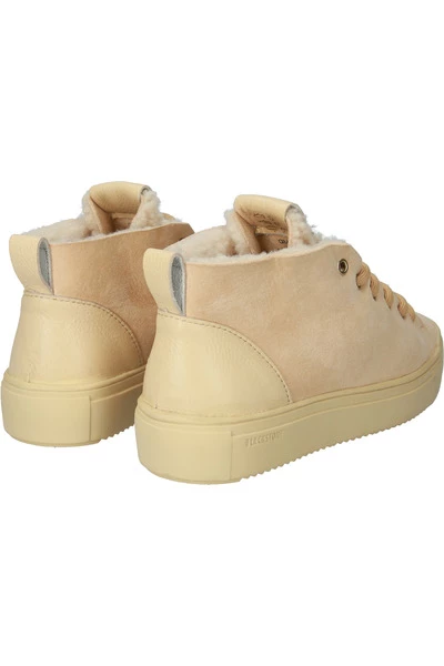 Blackstone Sneakers YUKA - QL48 - MID SNEAKER Yellow 2 Blackstone Sneakers YUKA - QL48 - MID SNEAKER Yellow - Afbeelding 2