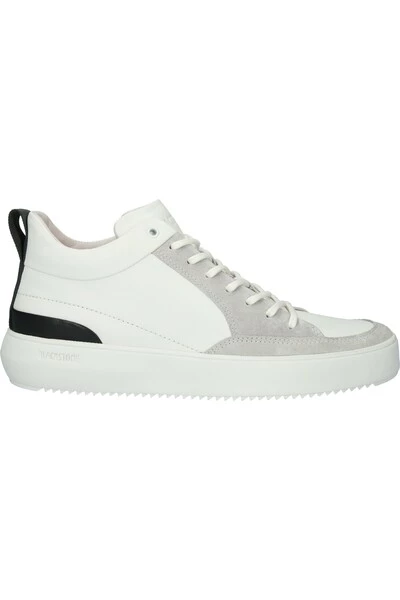 Blackstone Sneakers XG90 WHITE ANTARCTICA - MID-SNEAKER White 4 Blackstone Sneakers XG90 WHITE ANTARCTICA - MID-SNEAKER White - Afbeelding 4