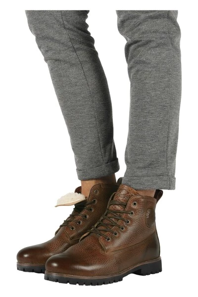 Blackstone Nette Schoenen OM60 ANTIQUE BROWN - MEN'S BOOT - FUR Brown 1 Blackstone Nette Schoenen OM60 ANTIQUE BROWN - MEN'S BOOT - FUR Brown