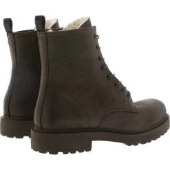 Blackstone Enkellaarsjes WL02 DARK BROWN - LACE UP BOOT - FUR Brown 11 Blackstone Enkellaarsjes WL02 DARK BROWN - LACE UP BOOT - FUR Brown -Blackstone Winkel ef90672e896cd1144ada31b3e93c815e