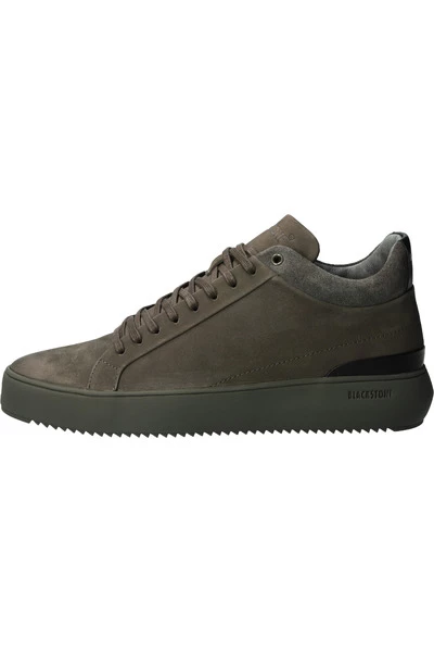 Blackstone TREVOR MID-SNEAKERS Green 2 Blackstone TREVOR MID-SNEAKERS Green - Afbeelding 2