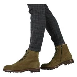 Blackstone Nette Schoenen UG20 DULL GOLD - HIGH TOP SUEDE BOOTS Brown -Blackstone Winkel f18fc85aef3f74459f24220d1c37bf53