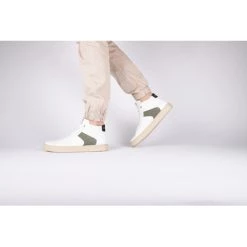 Blackstone Sneakers VG08 WHITE DARK GREEN - MID-Sneaker White 8 Blackstone Sneakers VG08 WHITE DARK GREEN - MID-Sneaker White -Blackstone Winkel f2c99f40788d070bf76eb49b6bc3261a